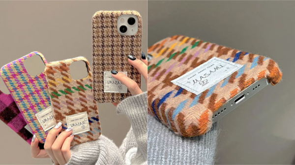 Пять тканевых чехлов для iPhone 15 с Aliexpress