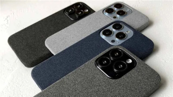 Пять тканевых чехлов для iPhone 15 с Aliexpress