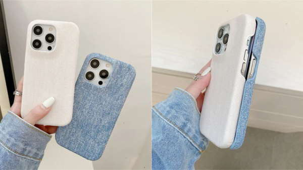 Пять тканевых чехлов для iPhone 15 с Aliexpress